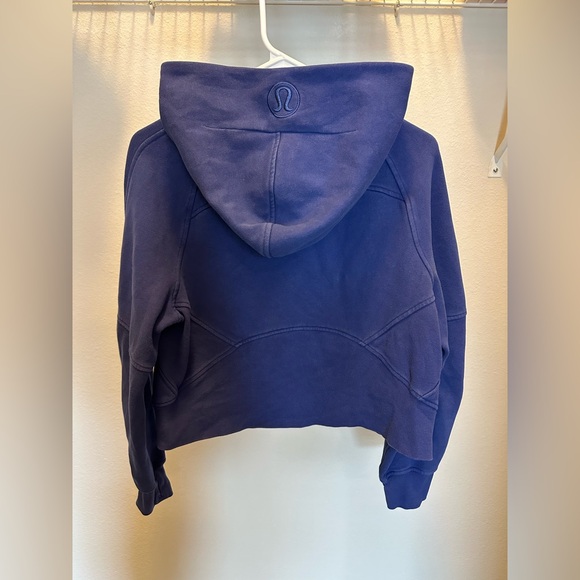Lululemon Scuba Oversized Half-Zip Hoodie Wild Indigo XS/S - Picture 4 of 9